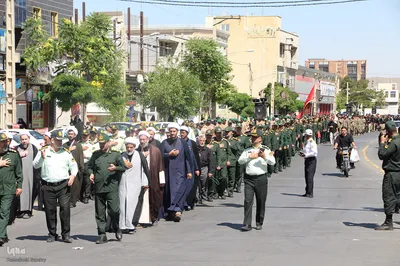 دسته عزاداری در ملایر
