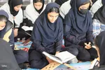 کرسی تلاوت قرآن دانش‌آموزی