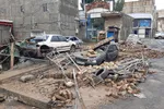 خسارت سیل در شهرستان اهر‎