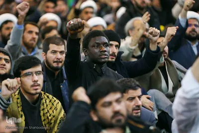 محکومیت جوانان مقاومت ۱۲۰ کشور جهان علیه اقدام تروریستی آمریکا