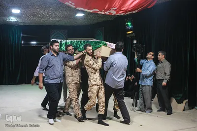 وداع با پیکر شهدای حمله تروریستی داعش به مجلس
