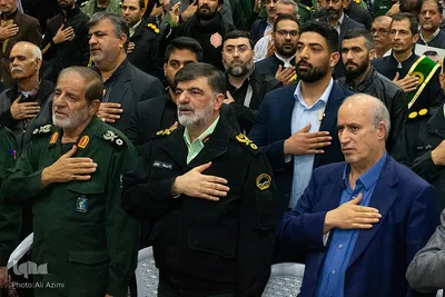مراسم چهلم شهید نیلفروشان در اصفهان