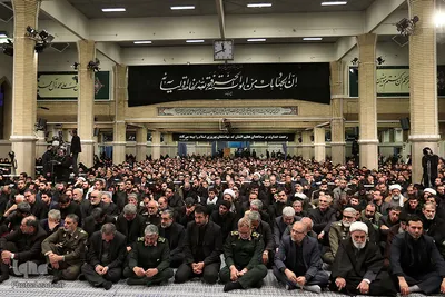 مراسم بزرگداشت سردار شهید حاج قاسم سلیمانی و شهدای جنایت تروریستی آمریکا در حسینیه امام خمینی (ره)
