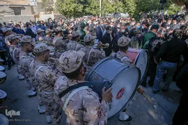 تشییع پیکر محمدجواد حسین‌دوست شهید مدافع امنیت