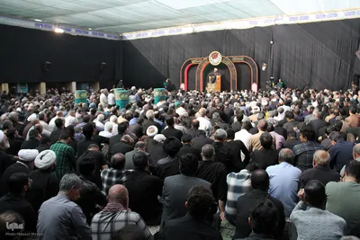 عزاداری شهادت امام صادق در امامزاده جعفر (ع) یزد