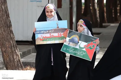 راهپیمایی ضد صهیونیستی در حمایت از مردم مظلوم فلسطین در ملایر