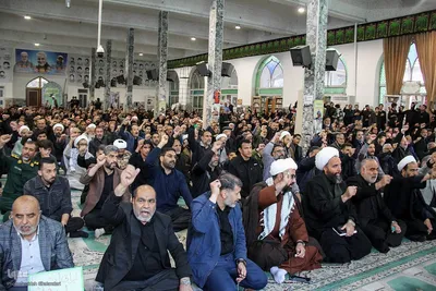 مراسم سومین روزِ گرامیداشت شهدای جنگ تحمیلی آمریکای صهیونیستی