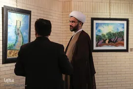 آئین افتتاحیه نمایشگاه هنرهای تجسمی نور در موزه ملی قرآن کریم
