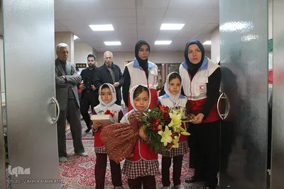 آئین افتتاح اولین کانون قرآنی غنچه‌های هلال‌احمر کشور در محلات