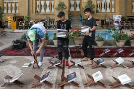 ترتیل‌خوانی قرآن در خانه مدرس