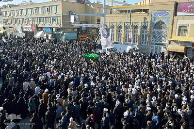 تشییع آیت الله شاهرودی در قم