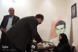 دیدار هفتگی جامعه قرآنی با خانواده طلبه شهید سیدعلی‌اکبر فاطمی نیری
