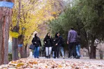 آخرین روز‌های پاییز در دانشگاه اصفهان