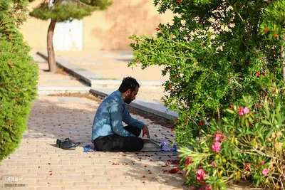 مراسم دعای عرفه در تخت فولاد