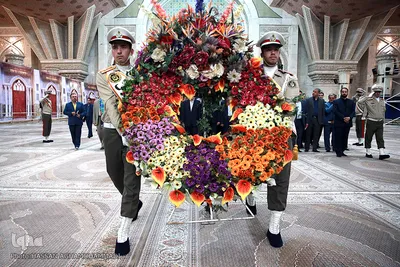 مراسم تجدید میثاق اعضای جهاد دانشگاهی با آرمان های امام خمینی(ره)
