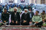 سوگواری نیروهای مسلح فارس در رثای شهدای حرم مطهر شاهچراغ