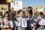 تجمع کودکان اصفهانی در حمایت از کودکان غزه