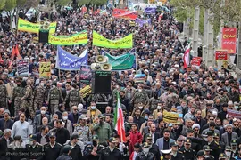 راهپیمایی روز قدس در سراسر ایران