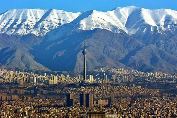 باران تهران را شست