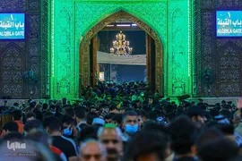 حرم مطهر و نورانی امام موسی کاظم (ع) در شهر کاظمین عراق