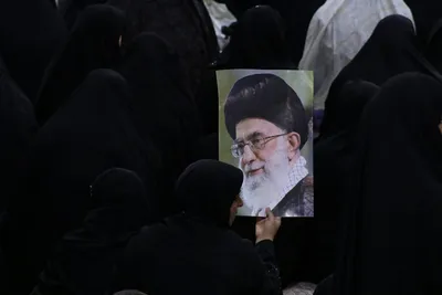 مراسم سوگواری شب شهادت رهبر معظم انقلاب در حرم شاهچراغ(ع)