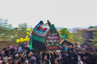 عزاداری ظهر عاشورا در روستای انجدان - اراک/عکاس:زهرا بهرامی