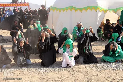 آیین تعزیه خوانی روز عاشورا در وردنجان