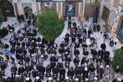 مراسم عزاداری سومین روز از شهادت حضرت اباعبدالله الحسین(ع) در شیراز