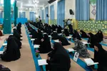 مراسم جزءخوانی قرآن در امامزاده نرمی دولت‌آباد