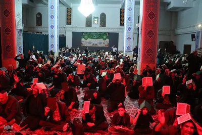 احیای شب بیست و سوم ماه رمضان در شیراز