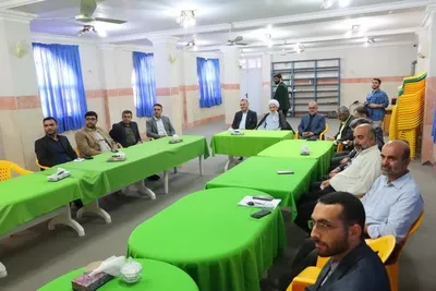 گزارش تصویری آیت الله محمدباقر محمدی لائینی در بازدید از مدرسه اشراق بابل