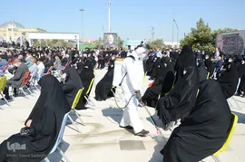 مراسم تشییع پیکر فخرالذاکرین حاج فیروز زیرک کار در تبریز