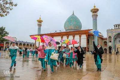حضور کودکان در حرم شاهچراغ (ع)