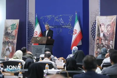 نشست خبری  اسماعیل بقایی، سخنگوی وزارت امور خارجه