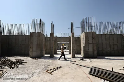 روند ساخت باغ موزه دفاع مقدس خوزستان در اهواز