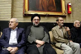 سید محمدعلی ابطحی در مراسم ترحیم عباس دوزدوزانی