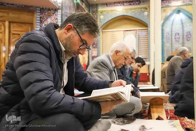 مراسم جزء خوانی قرآن در اهر
