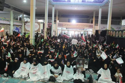 اجتماع عظیم زینبیون در میاندوآب مصلی امام خمینی (ره)‎