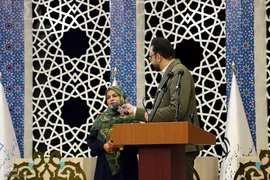 آئین اختتامیه بخش آوایی خواهران بیست و نهمین جشنواره قرآن وعترت وزارت بهداشت در زنجان