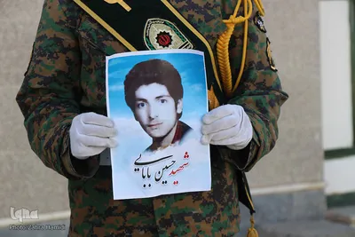 استقبال از مادر شهید «حسین بابایی» در بیرجند