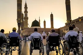مرقد پیامبر اکرم حضرت محمد (ص) در مسجدالنبی