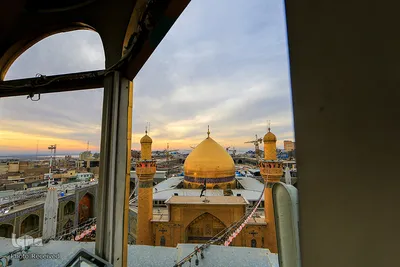 حال و هوای بارگاه علوی در آستانه میلاد امام علی(ع)