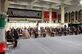 دیدار رئیس‌جمهور و هیئت دولت با رهبر معظم انقلاب اسلامی