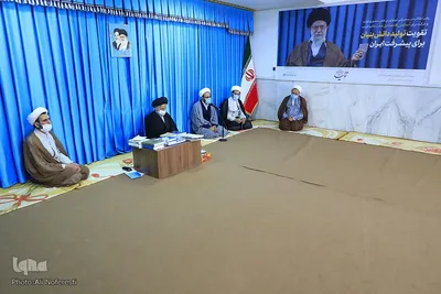 دیدار امام جمعه خوسف با حجت‌الاسلام عبادی