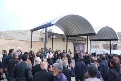 سوگواری اهالی شهرک سعدی در عزای رهبر شهید