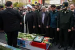 تشییع پیکر شهید مدافع امنیت «محمدرضا کوشکی»‎