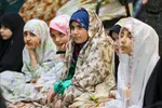 حضور امام جمعه تبریز در جمع معتکفین مسجد امام حسین(ع)