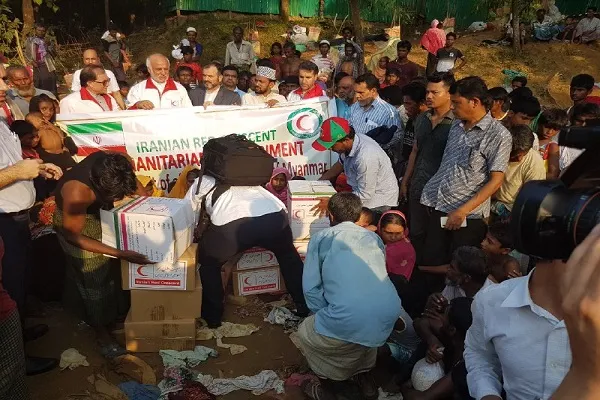 An Rarraba Kayan Tamako Na Iran Ga ‘Yan Gudun Hijira Na Rohingya