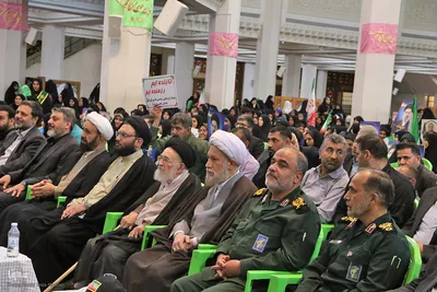 مراسم چهلمین روز شهادت شهید سردارسرلشکر مجید خادمی در حرم شاهچراغ(ع)
