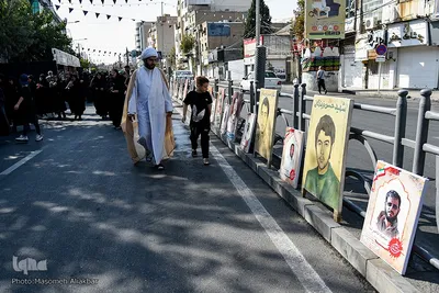 راهپیمایی 10 کیلومتری جاماندگان اربعین حسینی در کرج‎